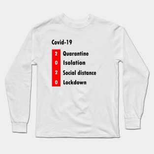 Covid-19 Long Sleeve T-Shirt